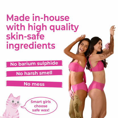 4-in-1 Bikini Hair Removal Wax Powder Mask - Two Different Flavors Available