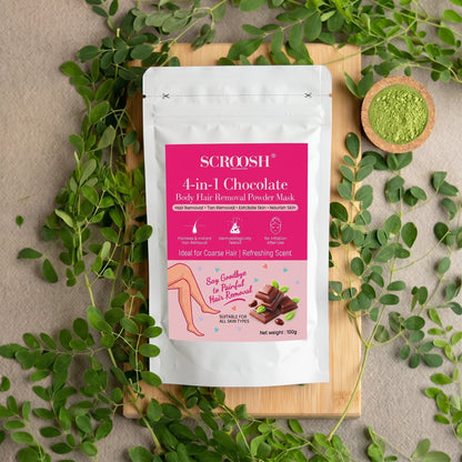 4-in-1 Bikini Hair Removal Wax Powder Mask - Two Different Flavors Available