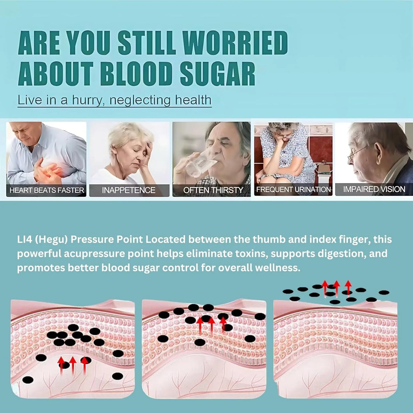 Sugar Control Acupressure Clip (( 🔥Buy 1 Get 3 FREE 🔥))