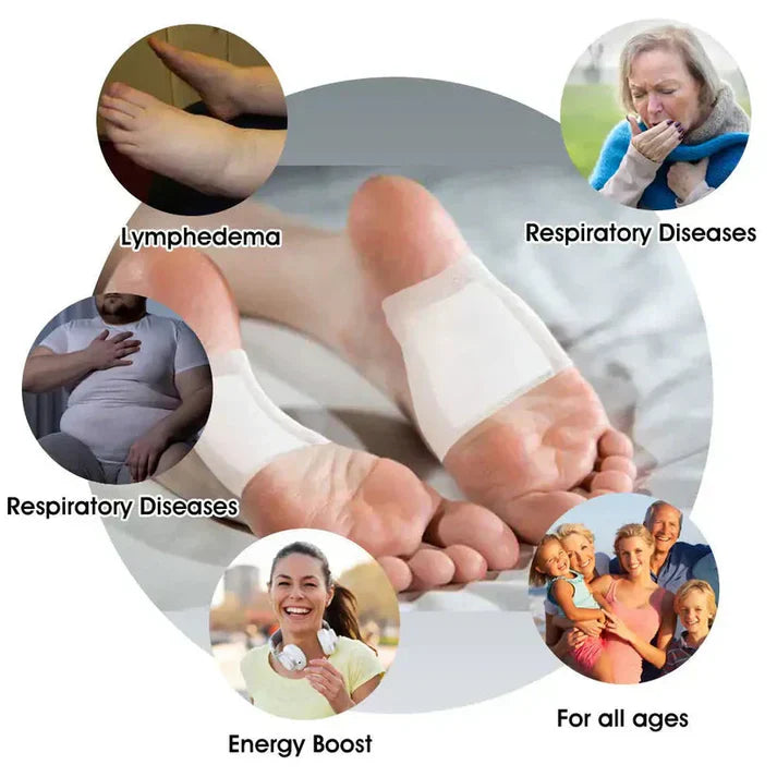 🌿 Bee Venom Foot Patches (Set of 10)