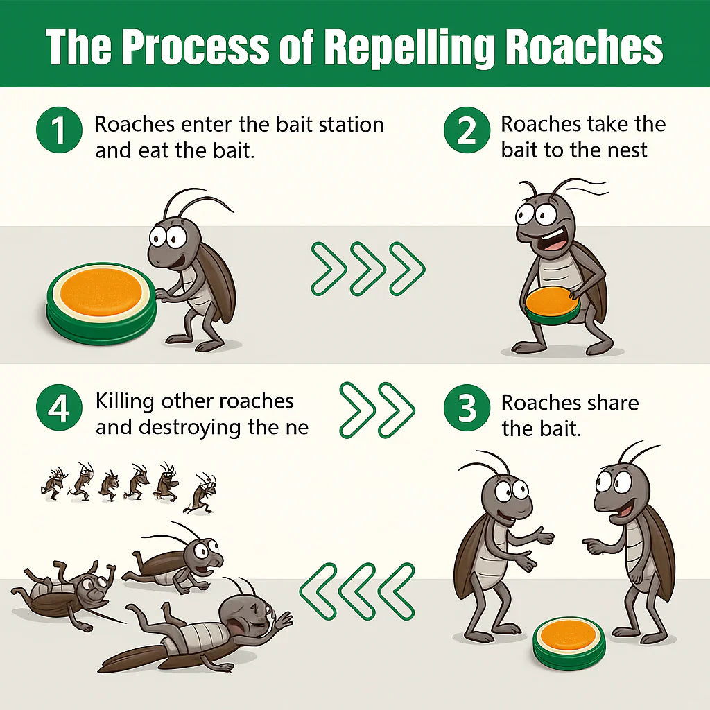 Cockroach Control Bait Killing Gel