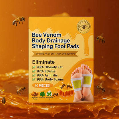 🌿 Bee Venom Foot Patches (Set of 10)